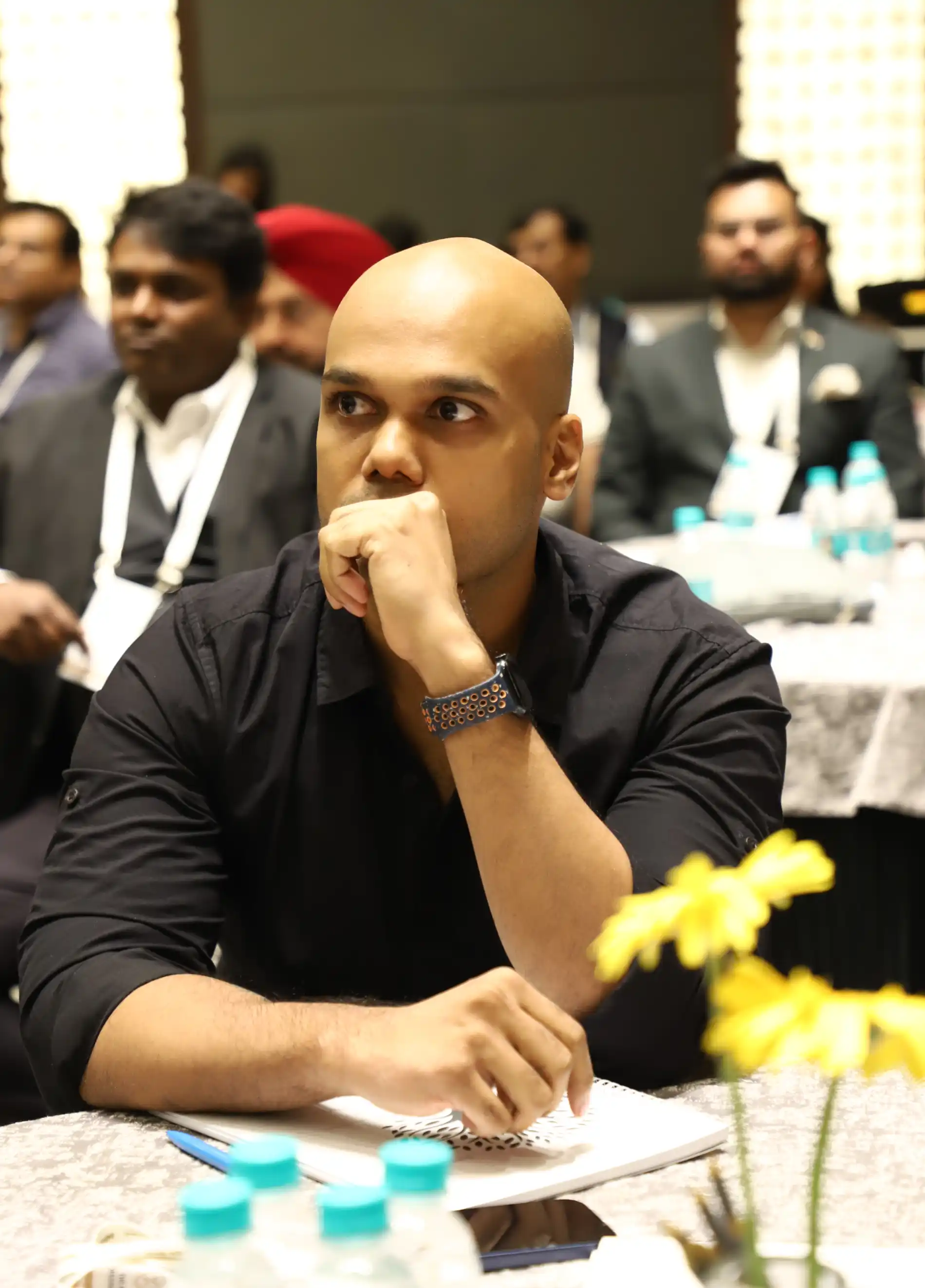 Business owner reflecting during Day One